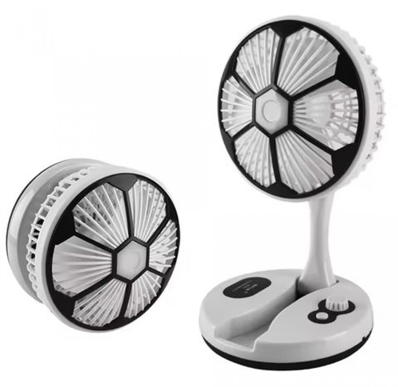 Μίνι Επιτραπέζιο Αναδιπλούμενο Ανεμιστηράκι σε Σχήμα Μπάλας Ποδοσφαίρου – Folding Fan Λευκό Μαύρο Μίνι Επιτραπέζιο Αναδιπλούμενο Ανεμιστηράκι σε Σχήμα Μπάλας Ποδοσφαίρου – Folding Fan Λευκό Μαύρο