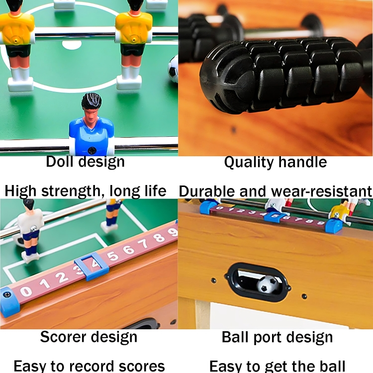 Μίνι Επιτραπέζιο Ξύλινο Ποδοσφαιράκι 50x24cm Μίνι Επιτραπέζιο Ξύλινο Ποδοσφαιράκι 50x24cm