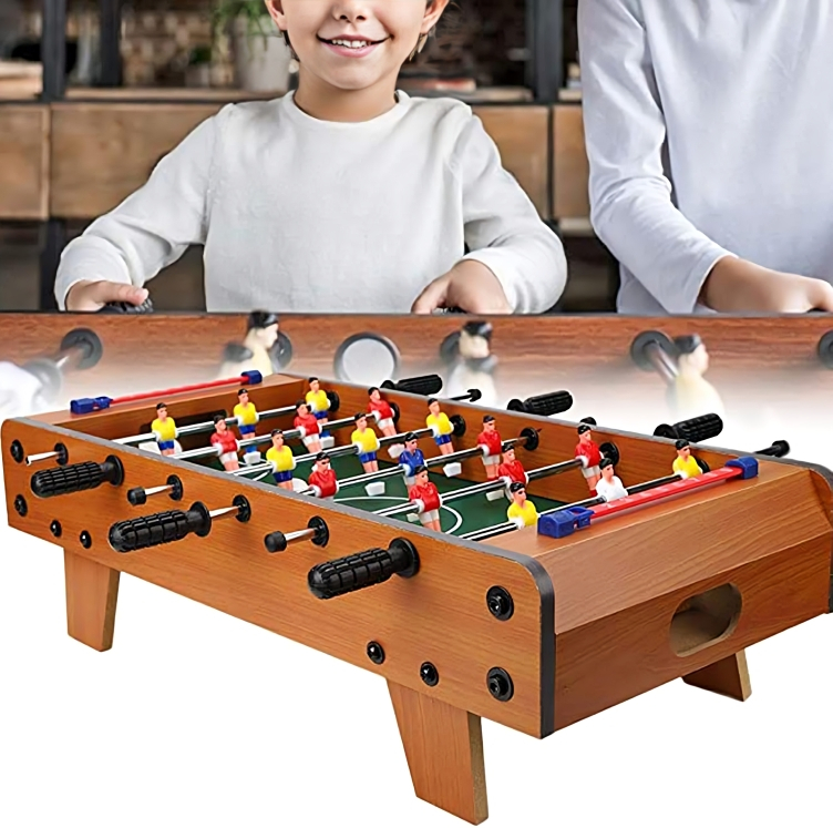 Μίνι Επιτραπέζιο Ξύλινο Ποδοσφαιράκι 50x24cm Μίνι Επιτραπέζιο Ξύλινο Ποδοσφαιράκι 50x24cm