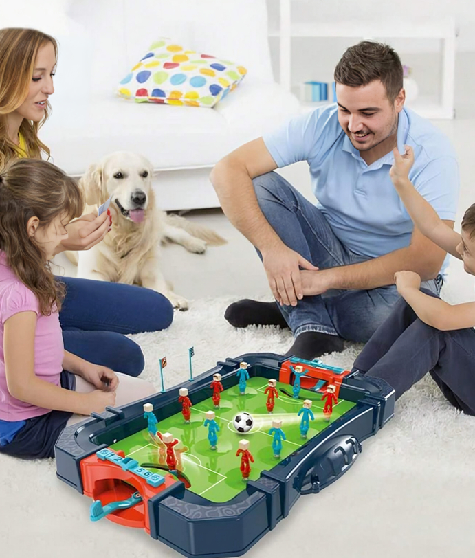 Μίνι Επιτραπέζιο Ποδοσφαιράκι με Μοχλούς και Ελατήρια - 43x27x6 Μίνι Επιτραπέζιο Ποδοσφαιράκι με Μοχλούς και Ελατήρια - 43x27x6