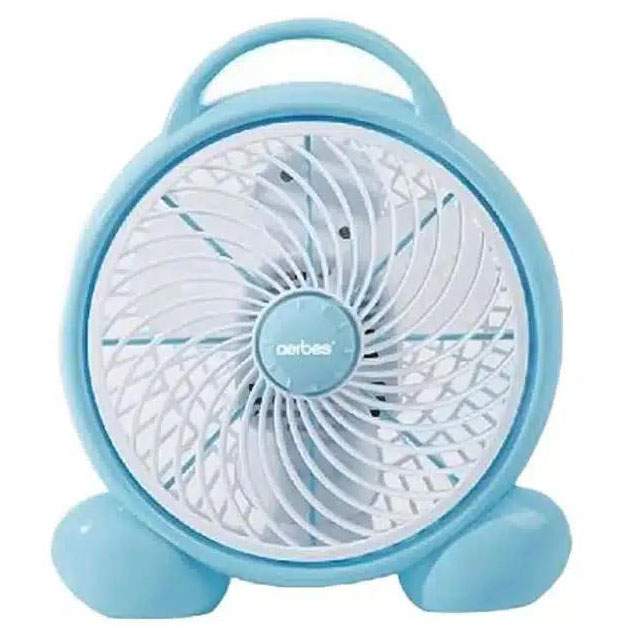 Μίνι Επιτραπέζιος Ανεμιστήρας Με 3 Πτερύγια Γαλάζιος Aerbes Μίνι Επιτραπέζιος Ανεμιστήρας Με 3 Πτερύγια Γαλάζιος Aerbes