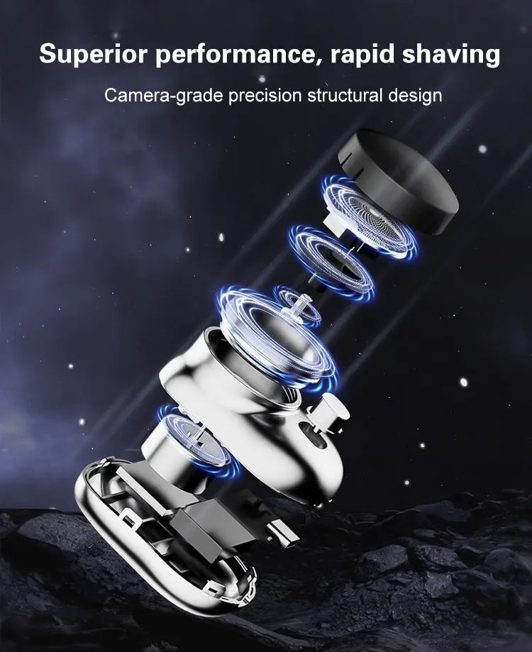 Μίνι Φορητή Επαναφορτιζόμενη Ξυριστική Μηχανή Προσώπου Μίνι Φορητή Επαναφορτιζόμενη Ξυριστική Μηχανή Προσώπου