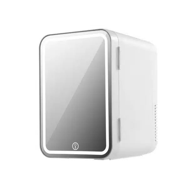 Μίνι Ηλεκτρικό Ψυγείο 4Lt Διπλής Χρήσης Για Το Σπίτι Και Το Αυτοκίνητο Με Καθρέφτη Και Φωτισμό Led 8 Ιντσών Μίνι Ηλεκτρικό Ψυγείο 4Lt Διπλής Χρήσης Για Το Σπίτι Και Το Αυτοκίνητο Με Καθρέφτη Και Φωτισμό Led 8 Ιντσών