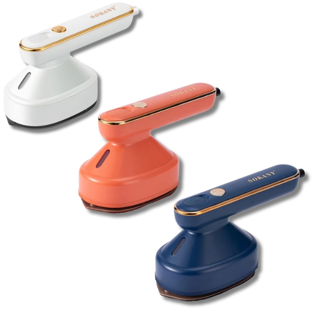 Μίνι Ηλεκτρικό Σίδερο Ατμού Ταξιδιού 1200W - Hand Held Steamer - Sokany Μίνι Ηλεκτρικό Σίδερο Ατμού Ταξιδιού 1200W - Hand Held Steamer - Sokany
