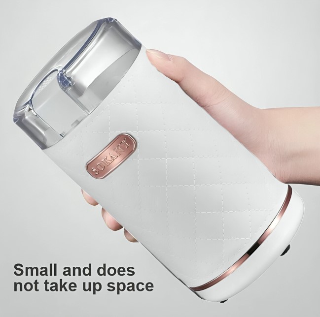 Mini Ηλεκτρικός Μύλος Καφέ 150W με Χωρητικότητα 50gr Sokany Mini Ηλεκτρικός Μύλος Καφέ 150W με Χωρητικότητα 50gr Sokany