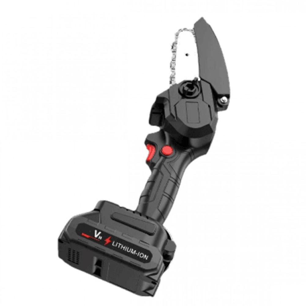 Μίνι Επαναφορτιζόμενο Αλυσοπρίονο - Πριόνι 550W με Λάμα 10cm & Μπαταρία 48V Μίνι Επαναφορτιζόμενο Αλυσοπρίονο - Πριόνι 550W με Λάμα 10cm & Μπαταρία 48V