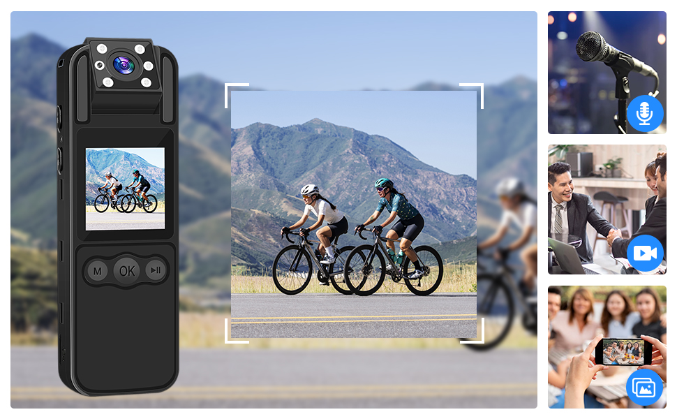 TANGMI Μίνι Κάμερα με Καταγραφή Ήχου και Εικόνας 1080p HD - Περιστρεφόμενος Φακός 180 Μοίρες, Οθόνη LED, Νυχτερινή Λήψη και Συναγερμό TANGMI Μίνι Κάμερα με Καταγραφή Ήχου και Εικόνας 1080p HD - Περιστρεφόμενος Φακός 180 Μοίρες, Οθόνη LED, Νυχτερινή Λήψη και Συναγερμό