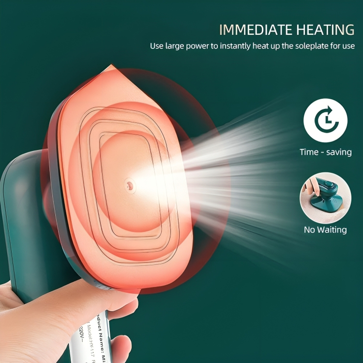 Μίνι Κάθετο Σίδερο Ταξιδιού με Ατμό 33W Μίνι Κάθετο Σίδερο Ταξιδιού με Ατμό 33W