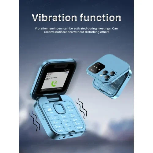 Μίνι Κινητό Τηλέφωνο Πτυσσόμενο με Διπλή Κάρτα SIM, Κάμερα και Φακό Andowl P9 PRO Flip Μίνι Κινητό Τηλέφωνο Πτυσσόμενο με Διπλή Κάρτα SIM, Κάμερα και Φακό Andowl P9 PRO Flip