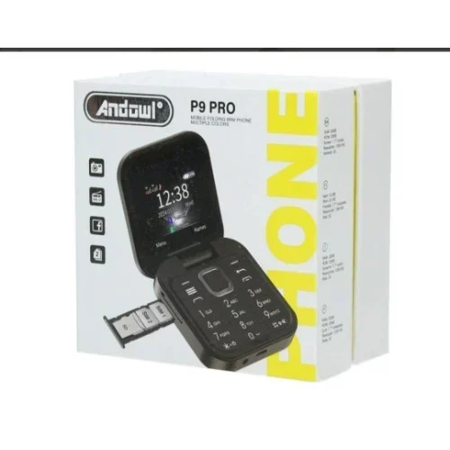 Μίνι Κινητό Τηλέφωνο Πτυσσόμενο με Διπλή Κάρτα SIM, Κάμερα και Φακό Andowl P9 PRO Flip Μίνι Κινητό Τηλέφωνο Πτυσσόμενο με Διπλή Κάρτα SIM, Κάμερα και Φακό Andowl P9 PRO Flip