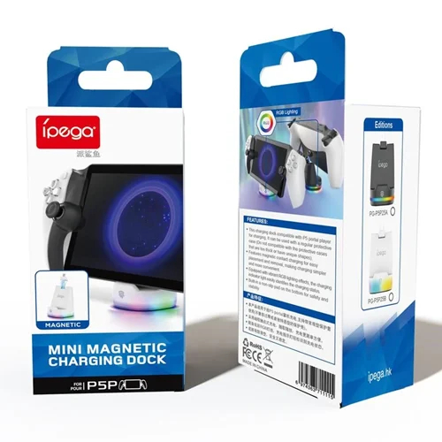Mini Μαγνητική Βάση Φόρτισης για Χειριστήριο PS5 - IPEGA Mini Μαγνητική Βάση Φόρτισης για Χειριστήριο PS5 - IPEGA