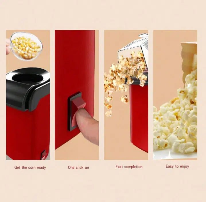 Μίνι Μηχανή Ποπ-Κορν Ζεστού Αέρα 1200W RAF - Κόκκινο Μίνι Μηχανή Ποπ-Κορν Ζεστού Αέρα 1200W RAF - Κόκκινο