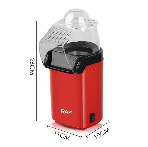 Μίνι Μηχανή Ποπ-Κορν Ζεστού Αέρα 1200W RAF - Κόκκινο Μίνι Μηχανή Ποπ-Κορν Ζεστού Αέρα 1200W RAF - Κόκκινο