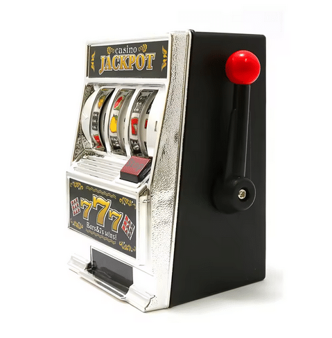 Μίνι Πλαστικός Κουλοχέρης Κουμπαράς με Φωτισμό LED και Ηχητικά Εφέ - Slot Machine Μπαταρίας Πολύχρωμο Μίνι Πλαστικός Κουλοχέρης Κουμπαράς με Φωτισμό LED και Ηχητικά Εφέ - Slot Machine Μπαταρίας Πολύχρωμο