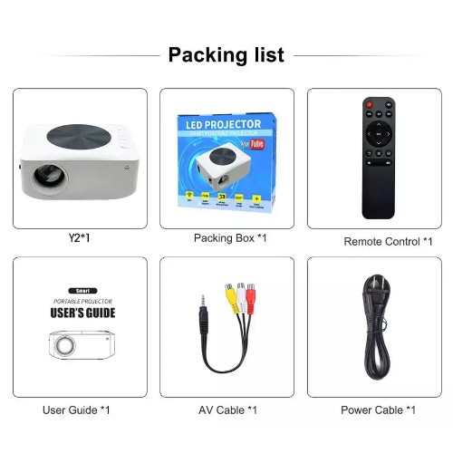 Mini Projector - Φορητός Προτζέκτορας Τεχνολογίας Προβολής LCD Λάμπας LED Full HD 1080p με Ενσωματωμένα Ηχεία, Οθόνη προβολής έως 200΄΄ και Χειριστήριο Mini Projector - Φορητός Προτζέκτορας Τεχνολογίας Προβολής LCD Λάμπας LED Full HD 1080p με Ενσωματωμένα Ηχεία, Οθόνη προβολής έως 200΄΄ και Χειριστήριο