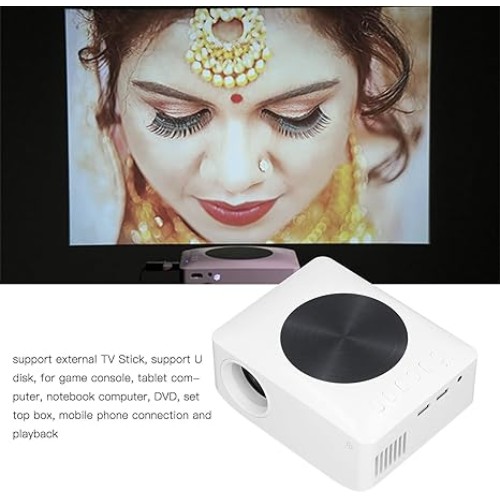Mini Projector - Φορητός Προτζέκτορας Τεχνολογίας Προβολής LCD Λάμπας LED Full HD 1080p με Ενσωματωμένα Ηχεία, Οθόνη προβολής έως 200΄΄ και Χειριστήριο Mini Projector - Φορητός Προτζέκτορας Τεχνολογίας Προβολής LCD Λάμπας LED Full HD 1080p με Ενσωματωμένα Ηχεία, Οθόνη προβολής έως 200΄΄ και Χειριστήριο