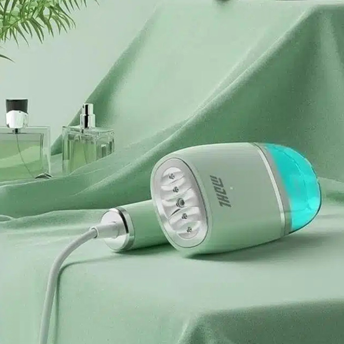 Μίνι Σίδερο Ταξιδιού σε Πράσινο Χρώμα 1000W Με Δοχείο 100ml 18x17cm MDHL Μίνι Σίδερο Ταξιδιού σε Πράσινο Χρώμα 1000W Με Δοχείο 100ml 18x17cm MDHL