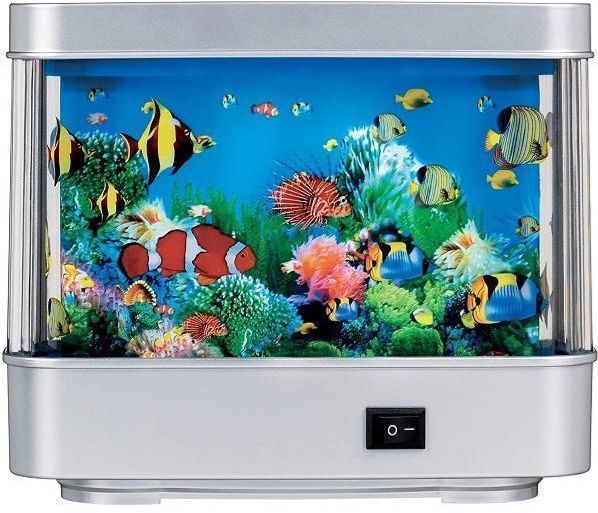 Μίνι Τεχνητό Διακοσμητικό Ενυδρείο με Κινούμενα Ψάρια 24x31x8.2 εκ. Μίνι Τεχνητό Διακοσμητικό Ενυδρείο με Κινούμενα Ψάρια 24x31x8.2 εκ.