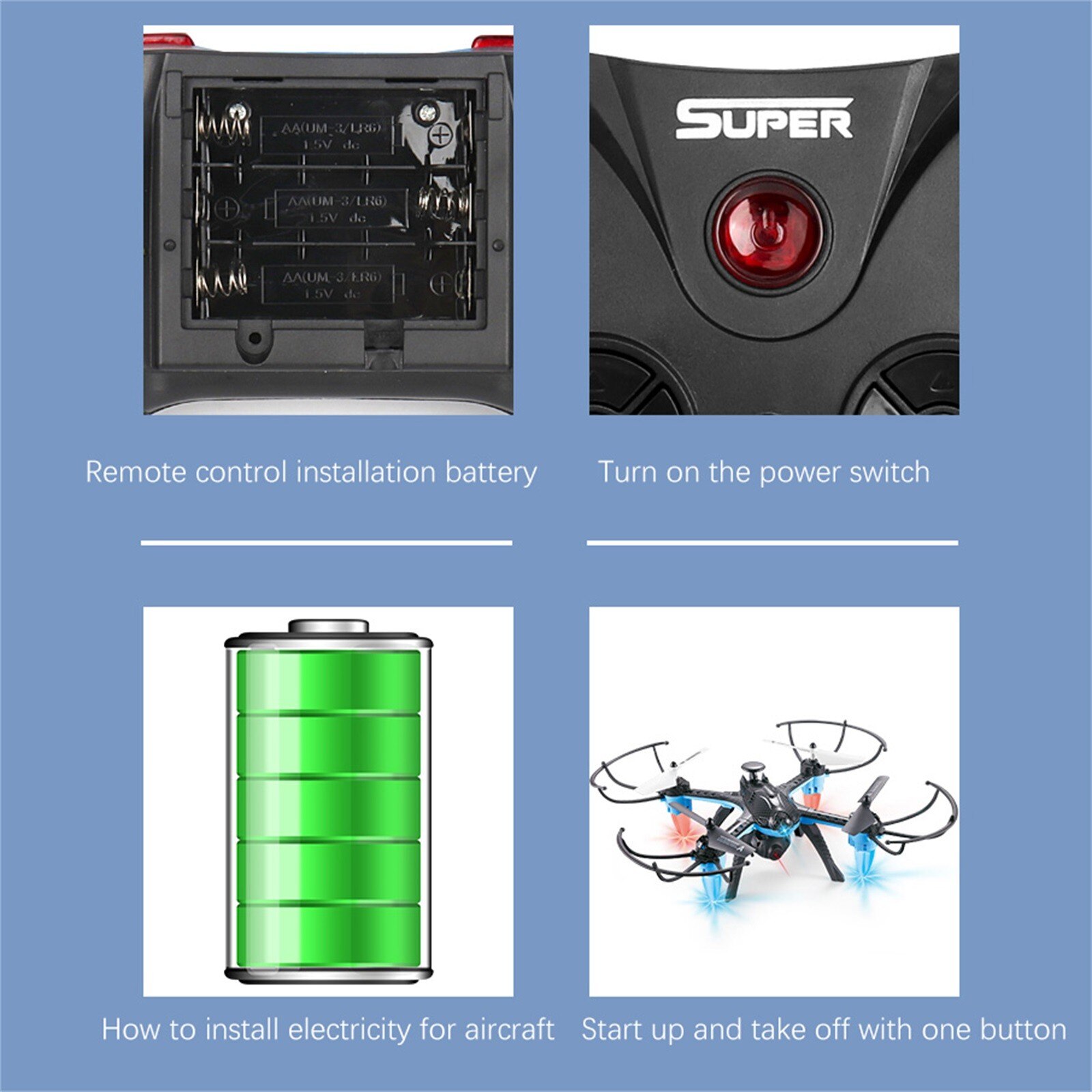 Mini Τηλεκατευθυνόμενο Ελικόπτερο Χειρός Quadcopter Drone 6 Axis Gyro 2.4GHz 4CH 3D-360 Degrees Eversion Mini Τηλεκατευθυνόμενο Ελικόπτερο Χειρός Quadcopter Drone 6 Axis Gyro 2.4GHz 4CH 3D-360 Degrees Eversion