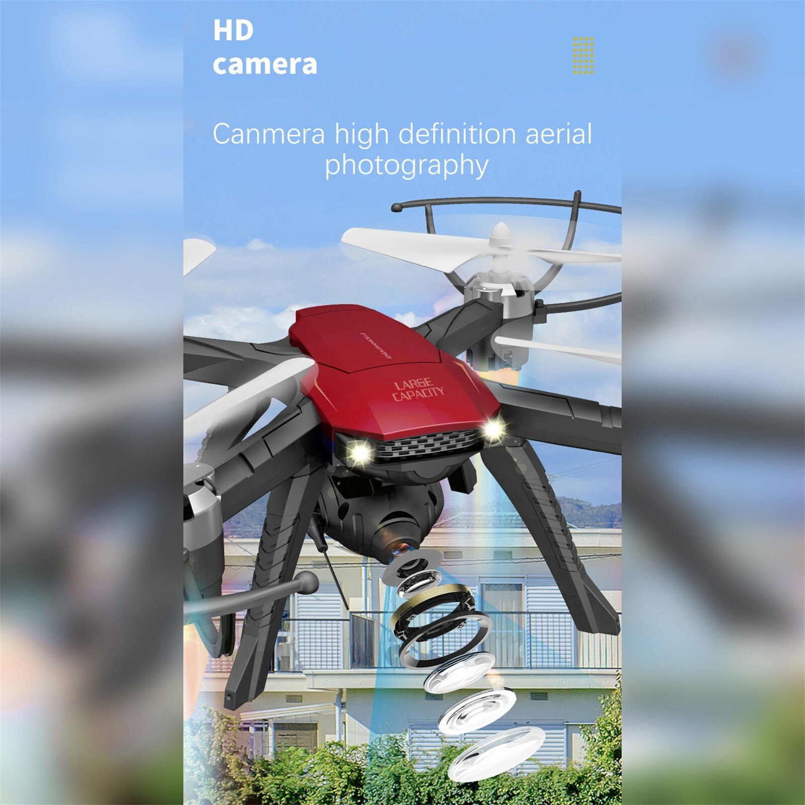 Mini Τηλεκατευθυνόμενο Ελικόπτερο Χειρός Quadcopter Drone 6 Axis Gyro 2.4GHz 4CH 3D-360 Degrees Eversion Mini Τηλεκατευθυνόμενο Ελικόπτερο Χειρός Quadcopter Drone 6 Axis Gyro 2.4GHz 4CH 3D-360 Degrees Eversion