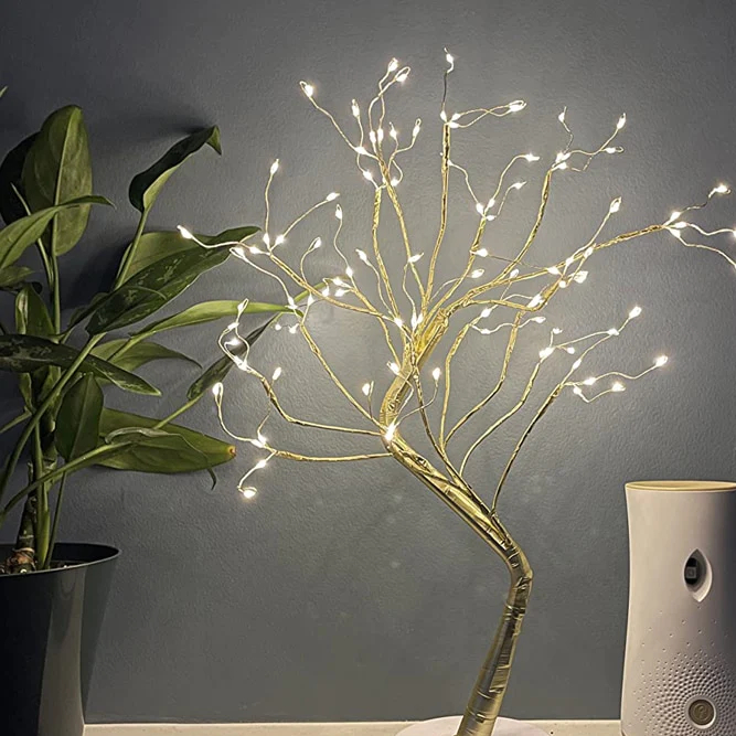 Μίνιμαλ Εντυπωσιακό Διακοσμητικό Χριστουγεννιάτικο Φωτιζόμενο Δεντράκι Bonsai 50εκ με Θερμό Led Φωτισμό Μίνιμαλ Εντυπωσιακό Διακοσμητικό Χριστουγεννιάτικο Φωτιζόμενο Δεντράκι Bonsai 50εκ με Θερμό Led Φωτισμό