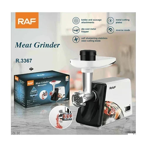 Μηχανή Άλεσης Κιμά 2500W – Meat Grinder RAF Λευκή Μηχανή Άλεσης Κιμά 2500W – Meat Grinder RAF Λευκή