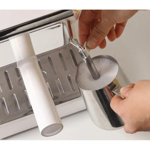 Hoomei Μηχανή Espresso 1050W Πίεσης 15 Bar Λευκή Hoomei Μηχανή Espresso 1050W Πίεσης 15 Bar Λευκή