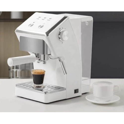 Hoomei Μηχανή Espresso 1050W Πίεσης 15 Bar Λευκή Hoomei Μηχανή Espresso 1050W Πίεσης 15 Bar Λευκή