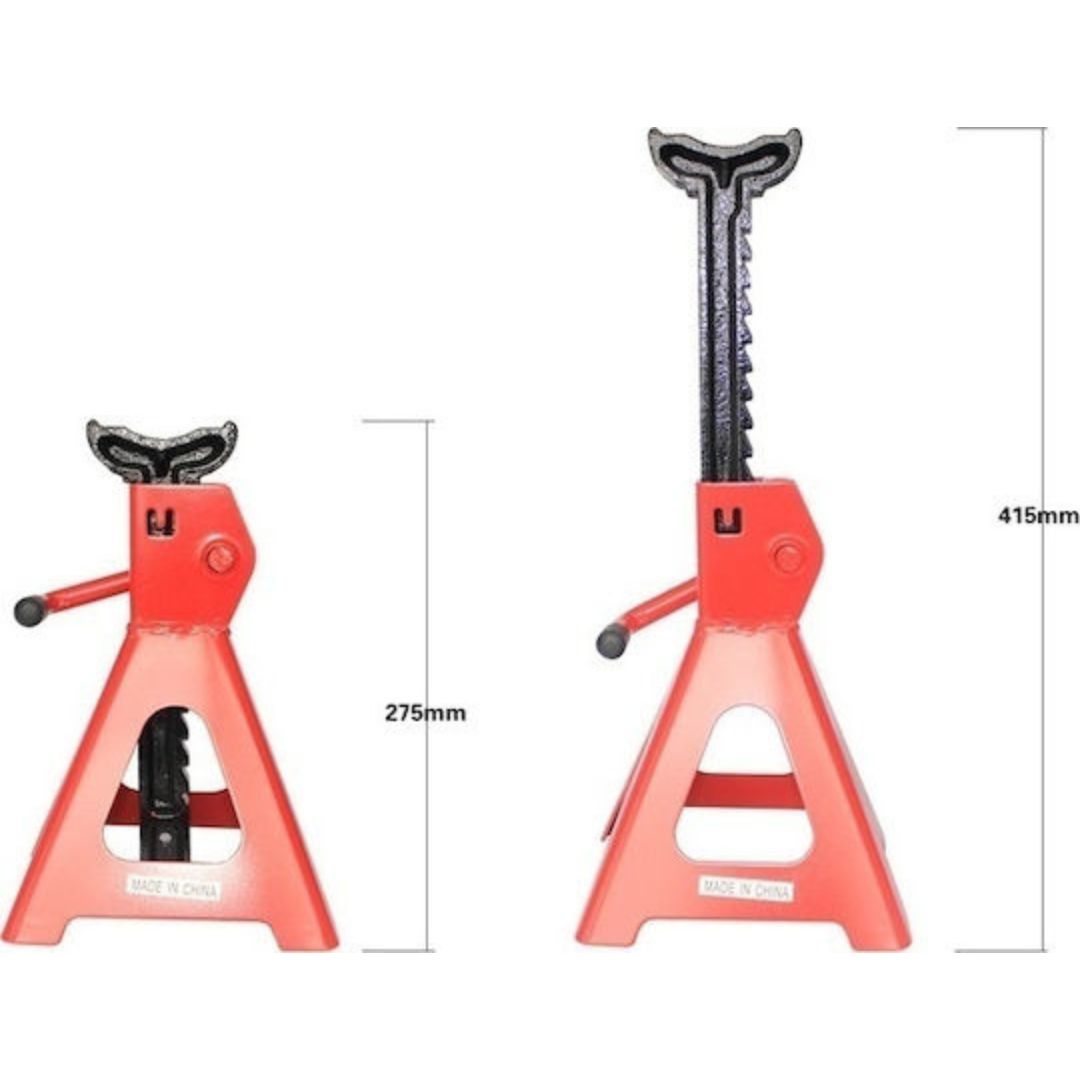 Μηχανικός Γρύλος Ανύψωσης Αυτοκινήτου έως 3 Τόνους με Προσαρμοζόμενο Ύψος 30 - 43 cm - Τρίποδο 2 τμχ Μηχανικός Γρύλος Ανύψωσης Αυτοκινήτου έως 3 Τόνους με Προσαρμοζόμενο Ύψος 30 - 43 cm - Τρίποδο 2 τμχ