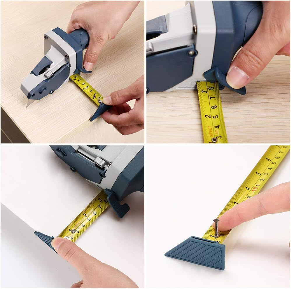 Μηχάνημα Κοπής Γυψοσανίδας - Κόφτης Πολλαπλών Χρήσεων με Ενσωματωμένη Ταινία - Μέτρο Μηχάνημα Κοπής Γυψοσανίδας - Κόφτης Πολλαπλών Χρήσεων με Ενσωματωμένη Ταινία - Μέτρο