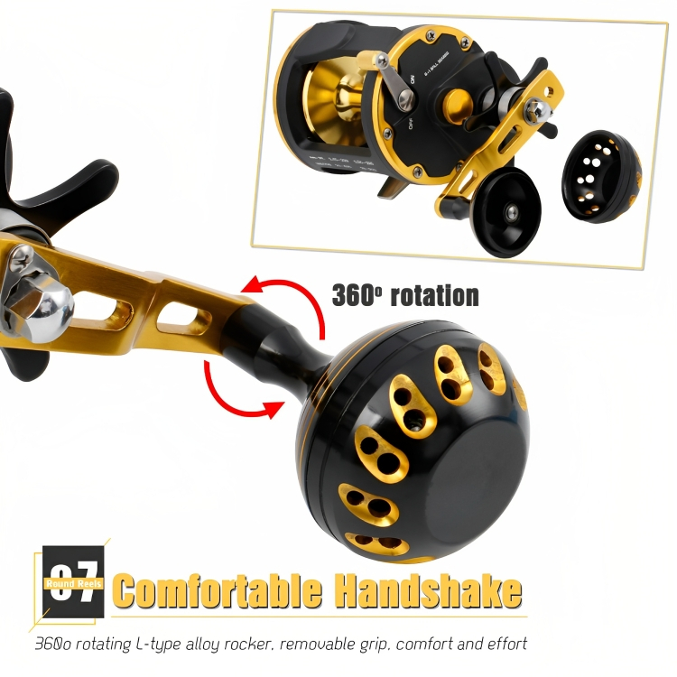 Μηχανισμός Spinning για Καλάμι Ψαρέματος με Οδηγό Πετονιάς Anti-Twist - Έως 30Kg Μηχανισμός Spinning για Καλάμι Ψαρέματος με Οδηγό Πετονιάς Anti-Twist - Έως 30Kg