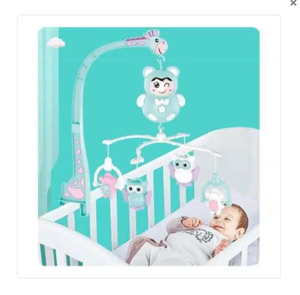 Μόμπιλε Βρεφικό Περιστρεφόμενο Παιχνίδι Κούνιας με 100 Μελωδίες-Ζωάκια Μόμπιλε Βρεφικό Περιστρεφόμενο Παιχνίδι Κούνιας με 100 Μελωδίες-Ζωάκια