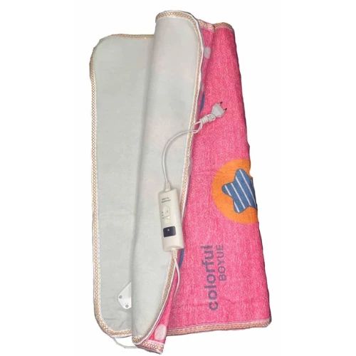 Μονή Ηλεκτρική Θερμαινόμενη Κουβέρτα 220W 150x80cm - Εμπριμέ Ροζ Μονή Ηλεκτρική Θερμαινόμενη Κουβέρτα 220W 150x80cm - Εμπριμέ Ροζ