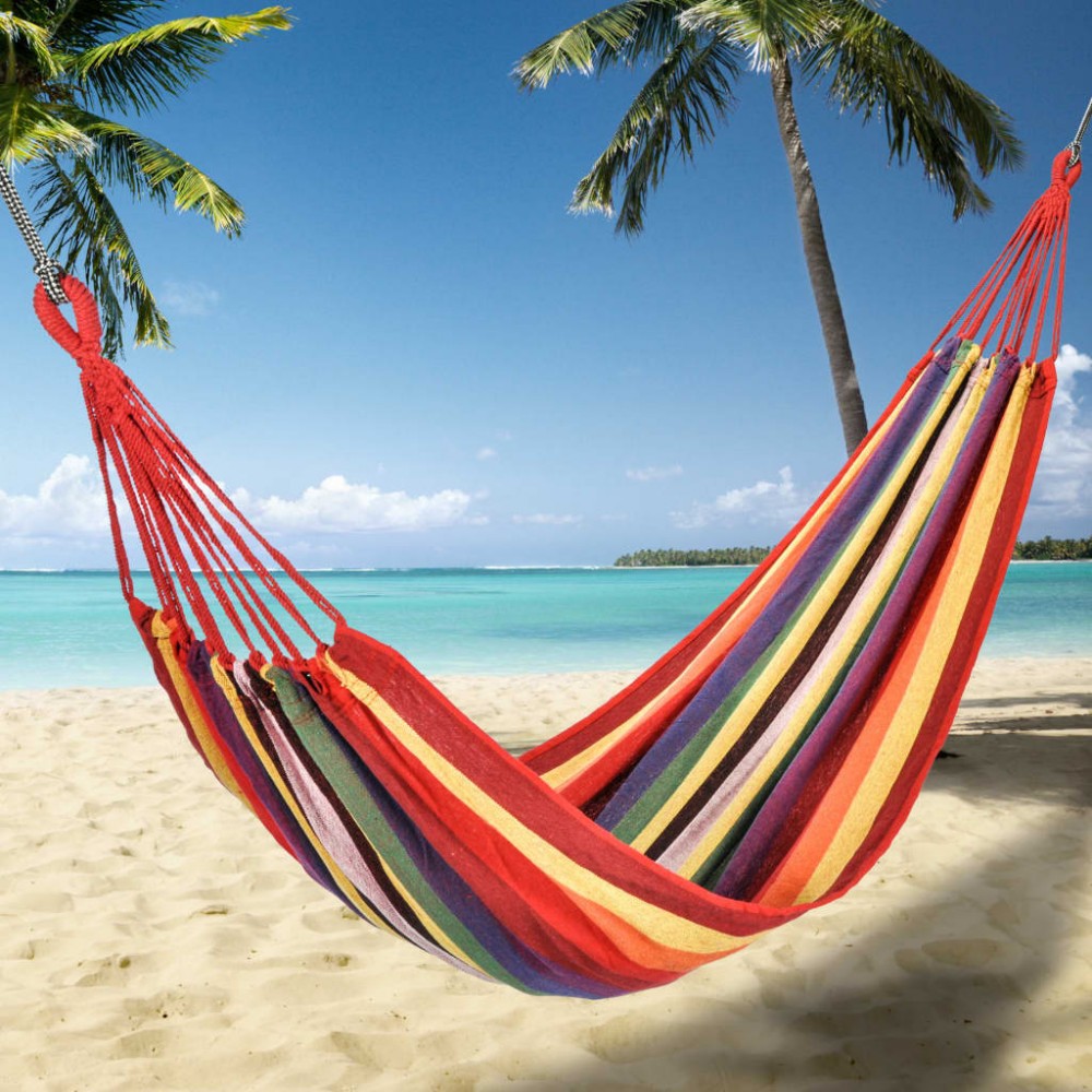 Μονή Υφασμάτινη Πολύχρωμη Αιώρα 80 x 190m με Τσάντα Μεταφοράς έως 120kg Μονή Υφασμάτινη Πολύχρωμη Αιώρα 80 x 190m με Τσάντα Μεταφοράς έως 120kg