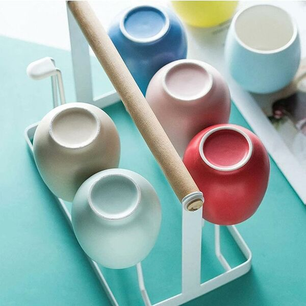 Μοντέρνα Μεταλλική Βάση για Ποτήρια – Στεγνωτήρας 25 x 19εκ 6 Θέσεων Μοντέρνα Μεταλλική Βάση για Ποτήρια – Στεγνωτήρας 25 x 19εκ 6 Θέσεων