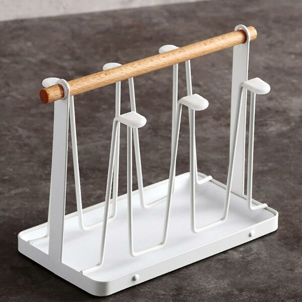 Μοντέρνα Μεταλλική Βάση για Ποτήρια – Στεγνωτήρας 25 x 19εκ 6 Θέσεων Μοντέρνα Μεταλλική Βάση για Ποτήρια – Στεγνωτήρας 25 x 19εκ 6 Θέσεων