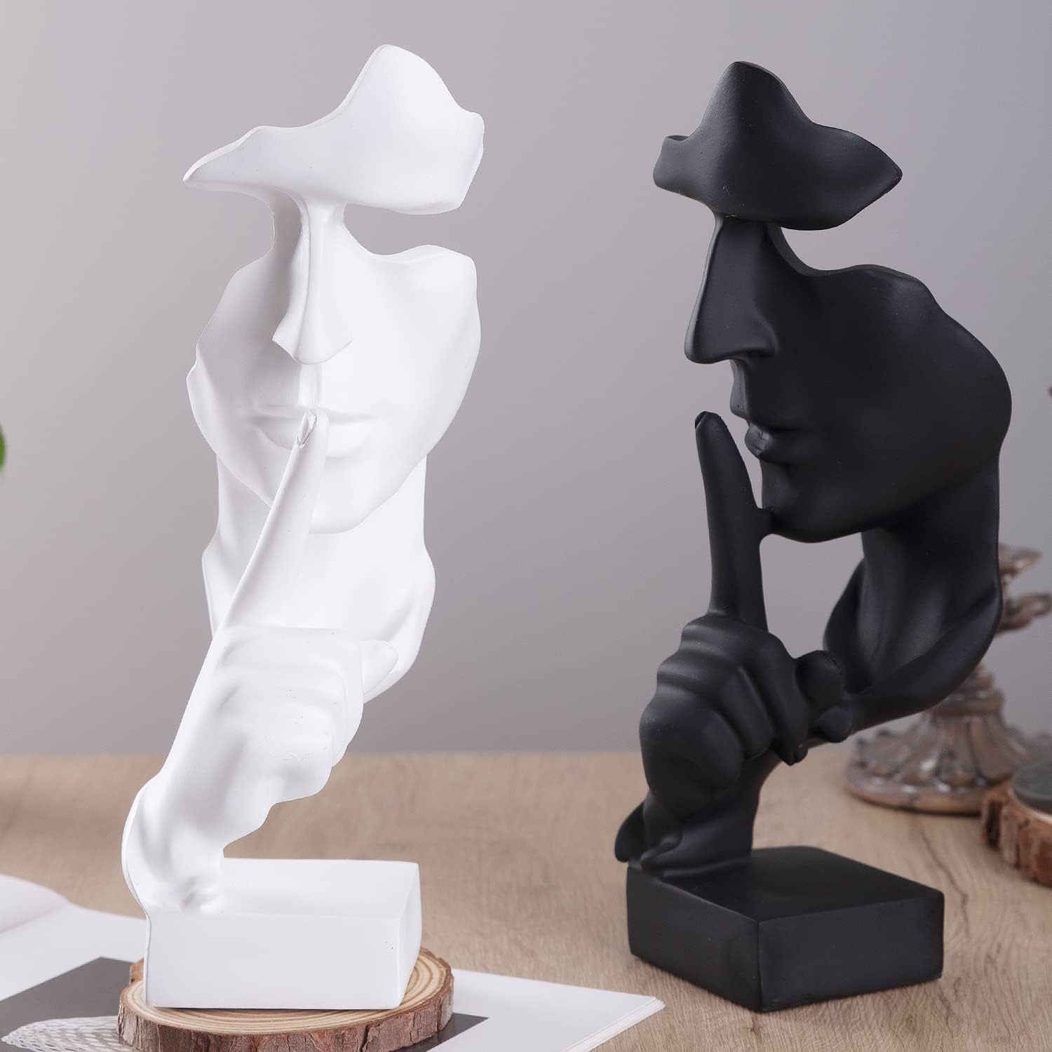 Μοντέρνο Επιτραπέζιο Διακοσμητικό Πρόσωπο - 28cm Μοντέρνο Επιτραπέζιο Διακοσμητικό Πρόσωπο - 28cm