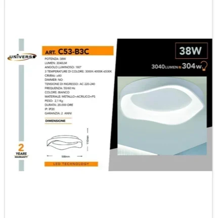 Μοντέρνο Φωτιστικό Οροφής Στρογγυλό με Τηλεχειριστήριο, Ρυθμιζόμενη Θερμοκρασία Φωτός και Έξυπνη Εφαρμογή μέσω Bluetooth Μοντέρνο Φωτιστικό Οροφής Στρογγυλό με Τηλεχειριστήριο, Ρυθμιζόμενη Θερμοκρασία Φωτός και Έξυπνη Εφαρμογή μέσω Bluetooth