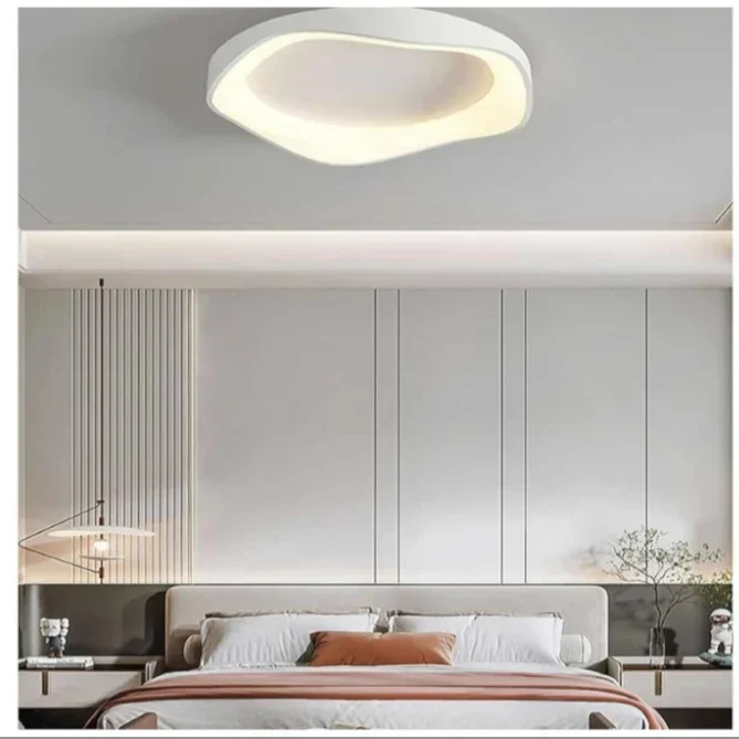 Μοντέρνο Φωτιστικό Οροφής Στρογγυλό με Τηλεχειριστήριο, Ρυθμιζόμενη Θερμοκρασία Φωτός και Έξυπνη Εφαρμογή μέσω Bluetooth Μοντέρνο Φωτιστικό Οροφής Στρογγυλό με Τηλεχειριστήριο, Ρυθμιζόμενη Θερμοκρασία Φωτός και Έξυπνη Εφαρμογή μέσω Bluetooth