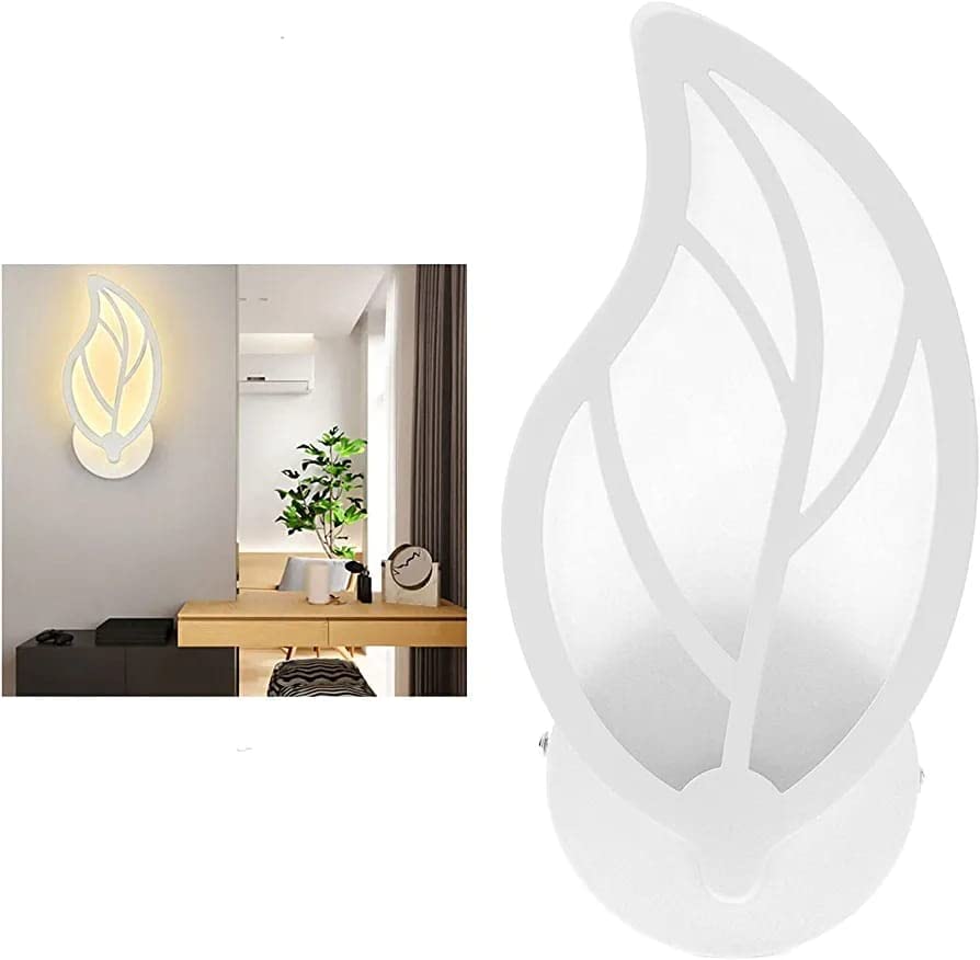 Μοντέρνο Φωτιστικό Τοίχου - Απλίκα 7W 350lm με 3 Θερμοκρασίες Φωτισμού σε Σχήμα Φύλλο - Universo Μοντέρνο Φωτιστικό Τοίχου - Απλίκα 7W 350lm με 3 Θερμοκρασίες Φωτισμού σε Σχήμα Φύλλο - Universo