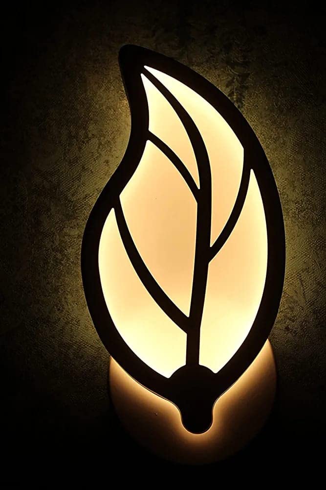 Μοντέρνο Φωτιστικό Τοίχου - Απλίκα 7W 350lm με 3 Θερμοκρασίες Φωτισμού σε Σχήμα Φύλλο - Universo Μοντέρνο Φωτιστικό Τοίχου - Απλίκα 7W 350lm με 3 Θερμοκρασίες Φωτισμού σε Σχήμα Φύλλο - Universo