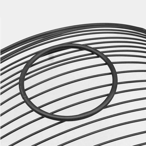 Μοντέρνο Μεταλλικό Καλάθι Φρούτων 30×23.5εκ Μαύρο Μοντέρνο Μεταλλικό Καλάθι Φρούτων 30×23.5εκ Μαύρο