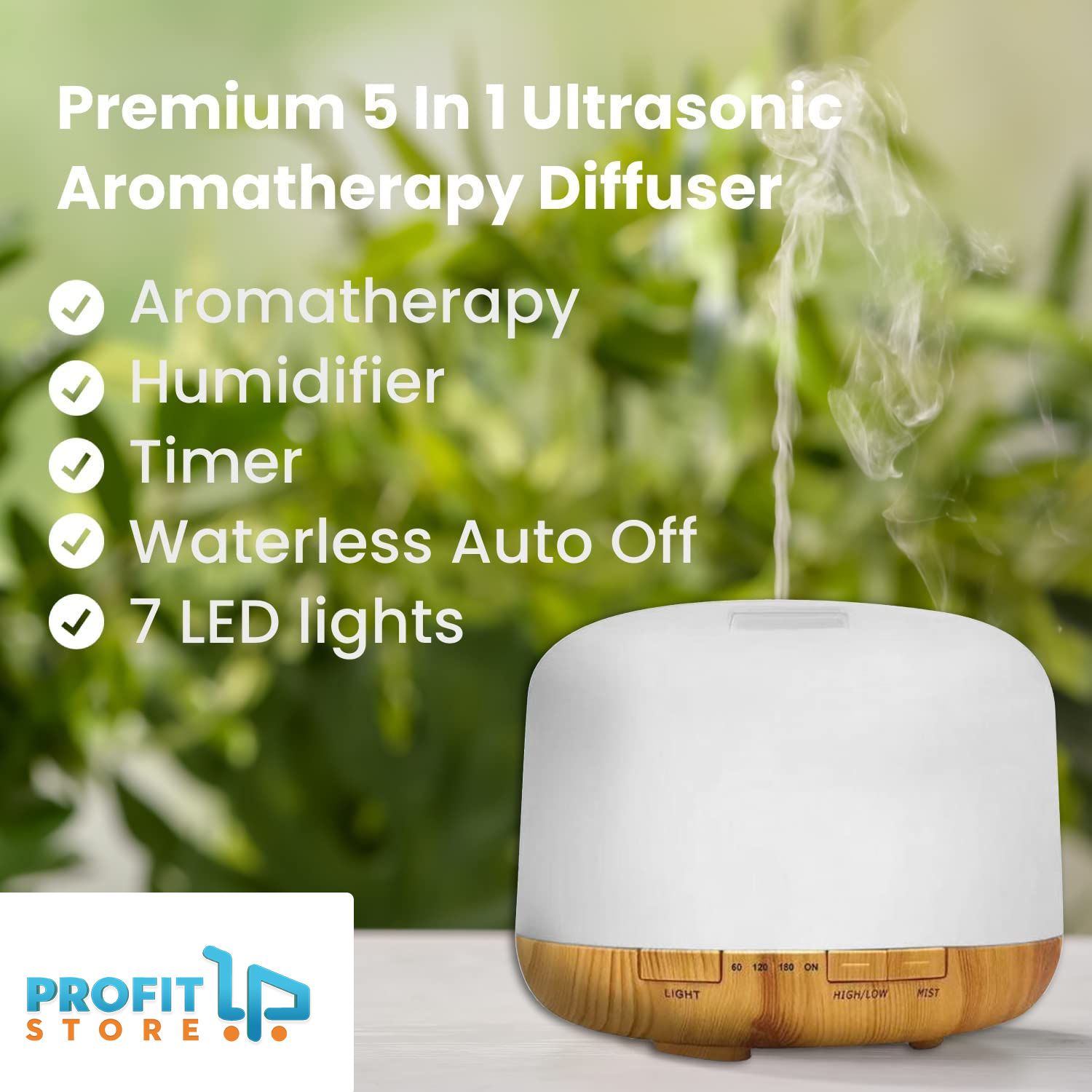 Μοντέρνος Υγραντήρας - Φωτιστικό Ηρεμίας, Γαλήνης & Αρωματοθεραπείας με Φωτισμό RGB LED & Χρονοδιακόπτη 500ml - Aroma Diffuser Σχέδιο Ξύλου Μοντέρνος Υγραντήρας - Φωτιστικό Ηρεμίας, Γαλήνης & Αρωματοθεραπείας με Φωτισμό RGB LED & Χρονοδιακόπτη 500ml - Aroma Diffuser Σχέδιο Ξύλου