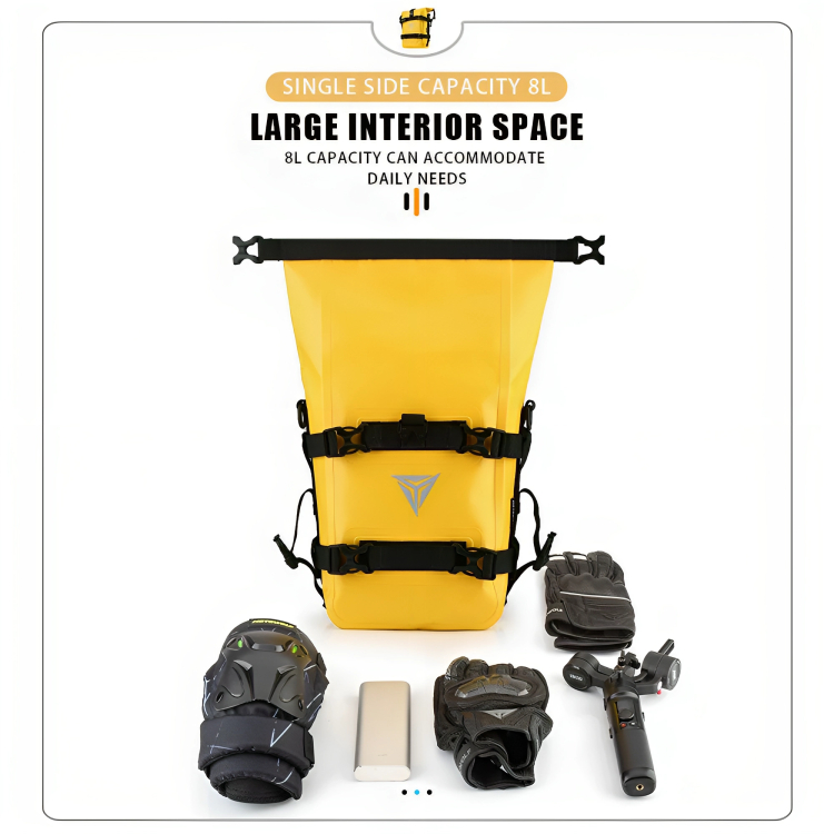 Motowolf Αδιάβροχη Τσάντα - Σαμάρι Μηχανής με Ιμάντες Χωρητικότητας 8 L Motowolf Αδιάβροχη Τσάντα - Σαμάρι Μηχανής με Ιμάντες Χωρητικότητας 8 L