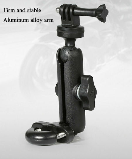 Motowolf Πολυγωνική Βάση Αλουμινίου για Τιμόνι Μηχανής για Action Camera με Ρύθμιση 360 Μοιρών Motowolf Πολυγωνική Βάση Αλουμινίου για Τιμόνι Μηχανής για Action Camera με Ρύθμιση 360 Μοιρών