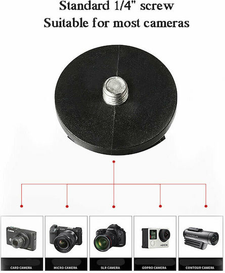 Motowolf Πολυγωνική Βάση Αλουμινίου για Τιμόνι Μηχανής για Action Camera με Ρύθμιση 360 Μοιρών Motowolf Πολυγωνική Βάση Αλουμινίου για Τιμόνι Μηχανής για Action Camera με Ρύθμιση 360 Μοιρών