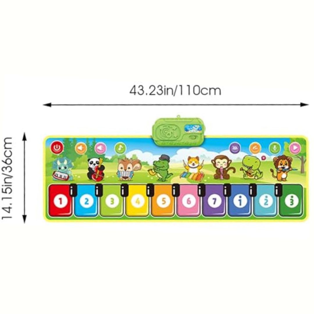 Μουσικό Παιχνίδι Χαλάκι Πιάνο 36 x 110 cm Μουσικό Παιχνίδι Χαλάκι Πιάνο 36 x 110 cm