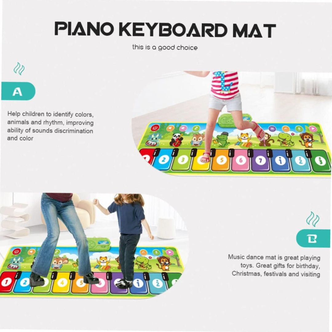 Μουσικό Παιχνίδι Χαλάκι Πιάνο 36 x 110 cm Μουσικό Παιχνίδι Χαλάκι Πιάνο 36 x 110 cm