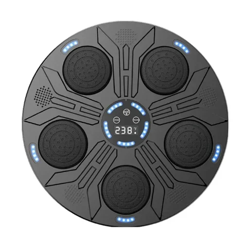 Μουσικό Ταμπλό Box 40cm με Γάντια, Ρυθμιζόμενες Ταχύτητες, Ρυθμιζόμενο Ύψος και Φωτισμό LED RGB Γκρι Σκούρο Μουσικό Ταμπλό Box 40cm με Γάντια, Ρυθμιζόμενες Ταχύτητες, Ρυθμιζόμενο Ύψος και Φωτισμό LED RGB Γκρι Σκούρο