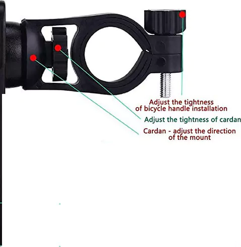 Moxom Ρυθμιζόμενη Αδιάβροχη Βάση Στήριξης Κινητού Ποδηλάτου ή Μηχανής για Κινητό 5.5″ έως 7.2″ Moxom Ρυθμιζόμενη Αδιάβροχη Βάση Στήριξης Κινητού Ποδηλάτου ή Μηχανής για Κινητό 5.5″ έως 7.2″